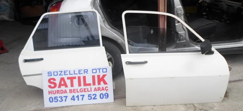 Renault 12 Kısa Sağ Ön Ve Arka Kapı (Hatasız)