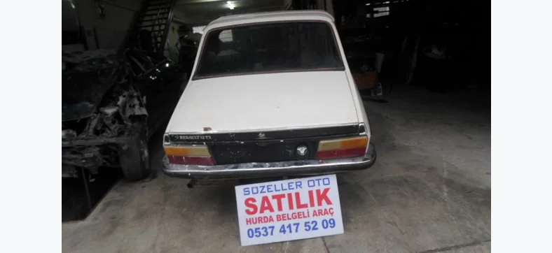 Renault 12 Kısa Arka Yarım Hurda (Belgeli)